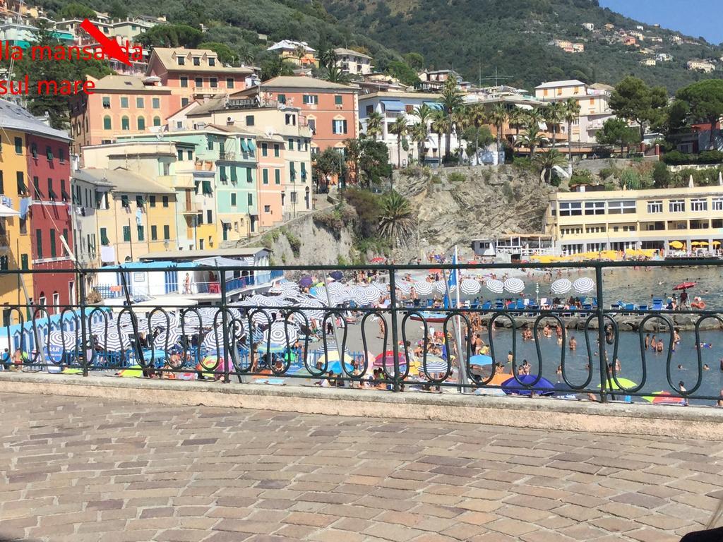 Apartmán La Mansarda Sul Mare Bogliasco Exteriér fotografie